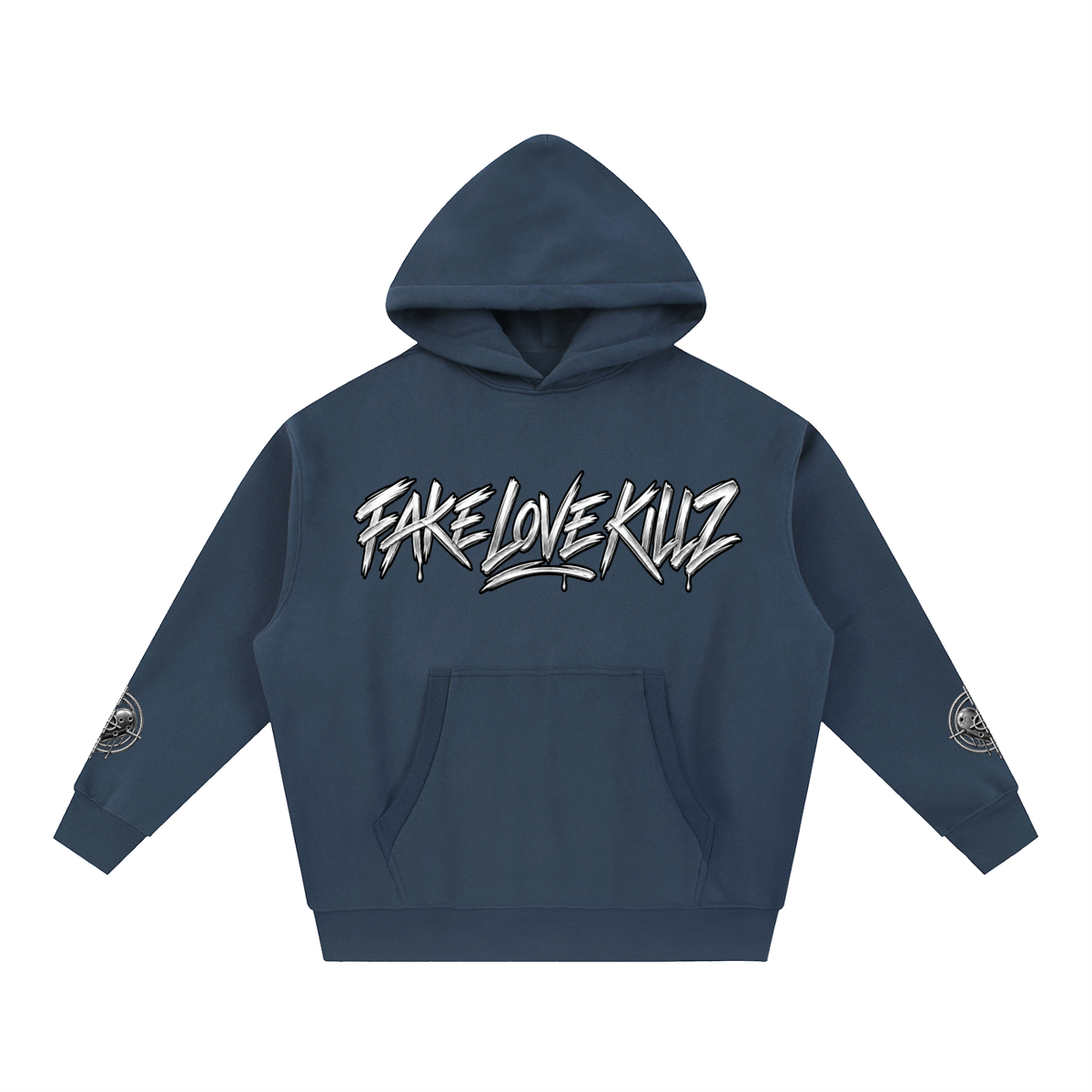 Essential Oversized Boxy Fit Fleece Hoodie