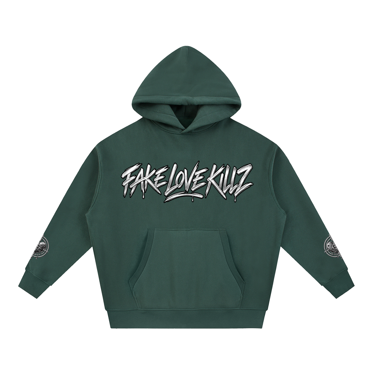 Essential Oversized Boxy Fit Fleece Hoodie
