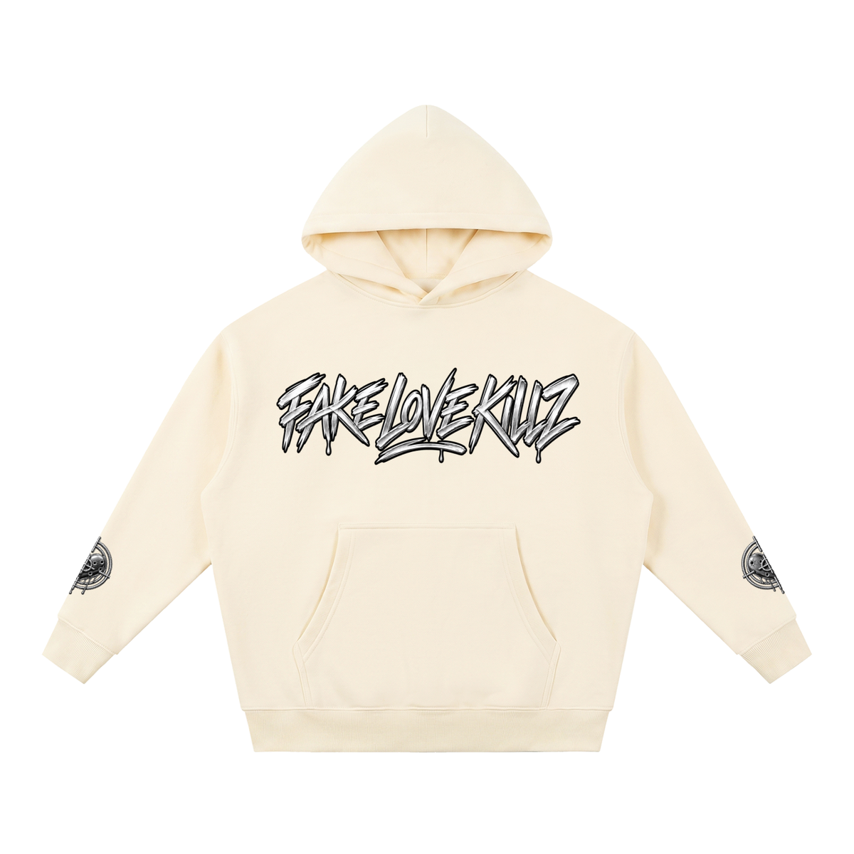 Essential Oversized Boxy Fit Fleece Hoodie