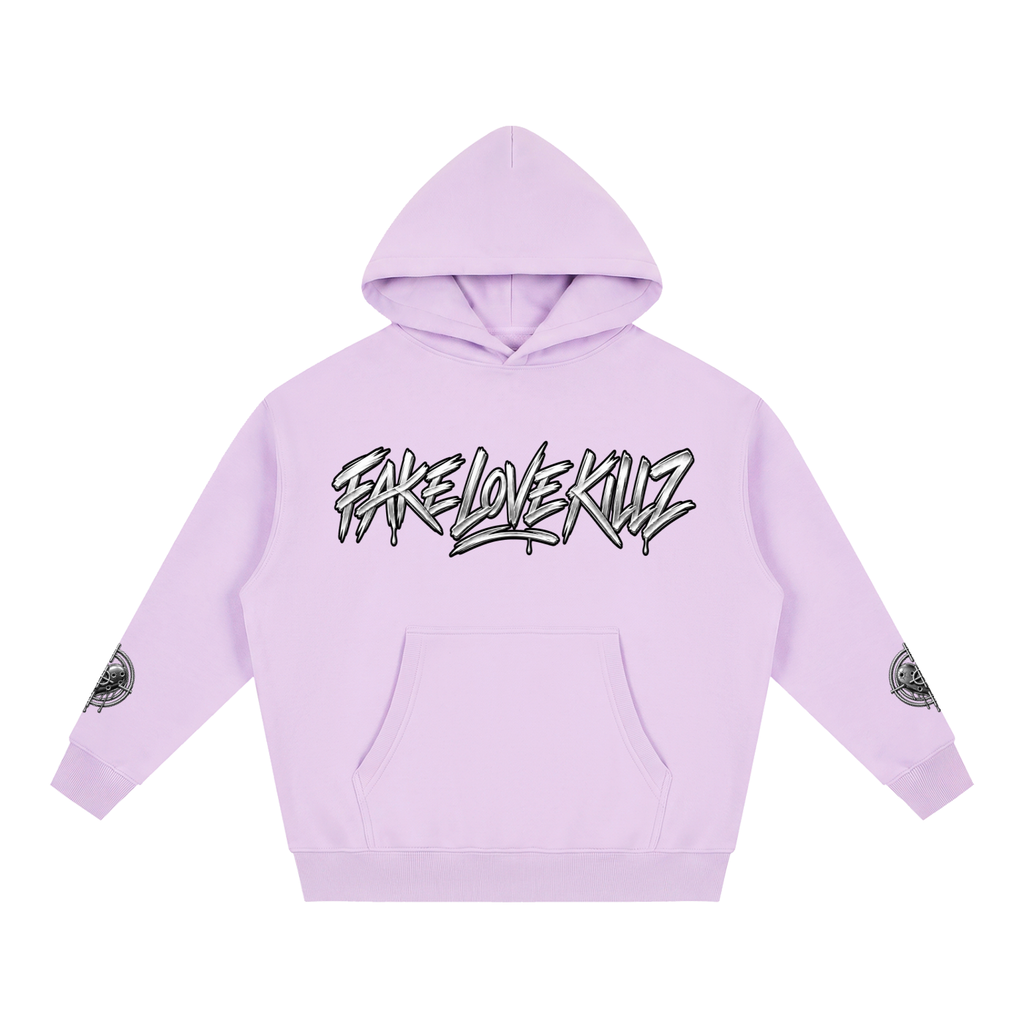 Essential Oversized Boxy Fit Fleece Hoodie