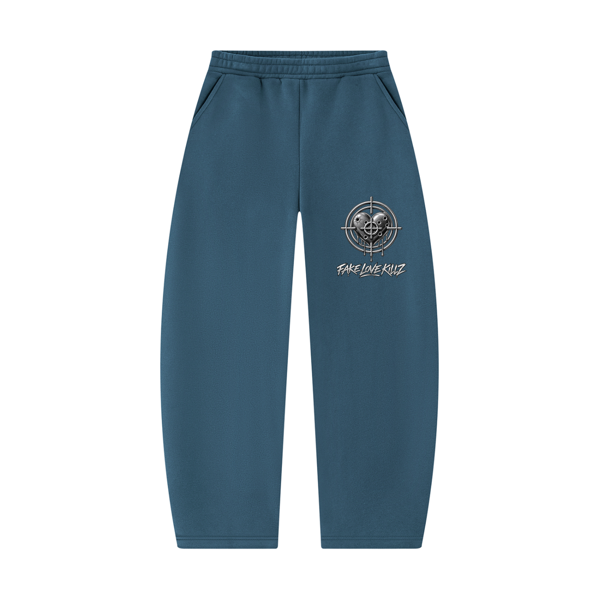 Unisex Barrel Leg Sweatpants