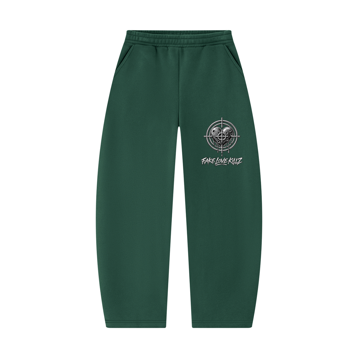 Unisex Barrel Leg Sweatpants