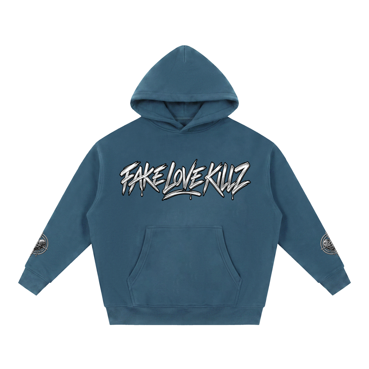 Essential Oversized Boxy Fit Fleece Hoodie