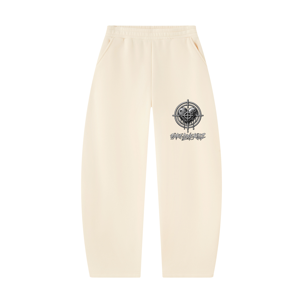 Unisex Barrel Leg Sweatpants