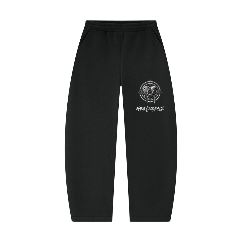 Unisex Barrel Leg Sweatpants