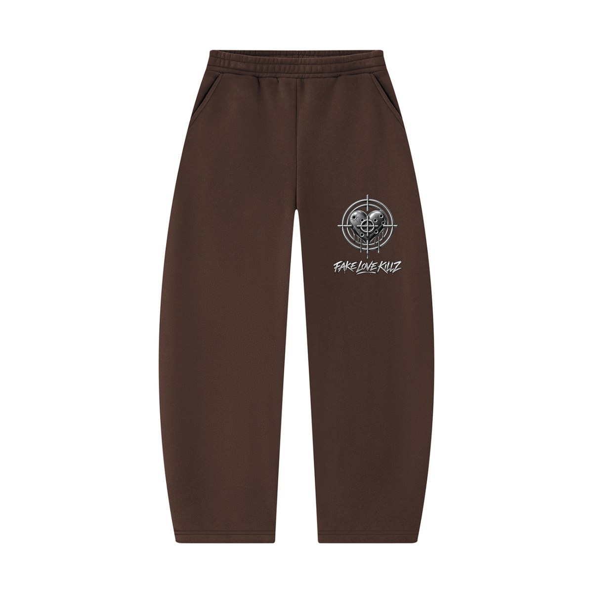 Unisex Barrel Leg Sweatpants
