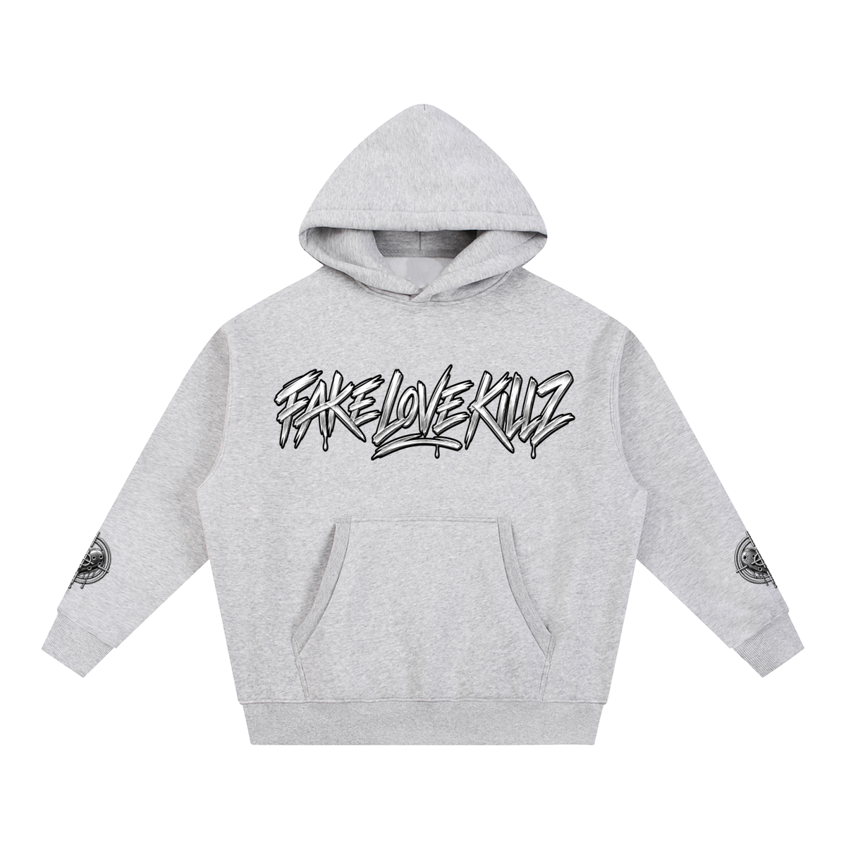 Essential Oversized Boxy Fit Fleece Hoodie