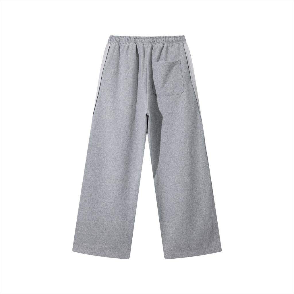 Shine Together Tape Straight-Leg Sweatpants
